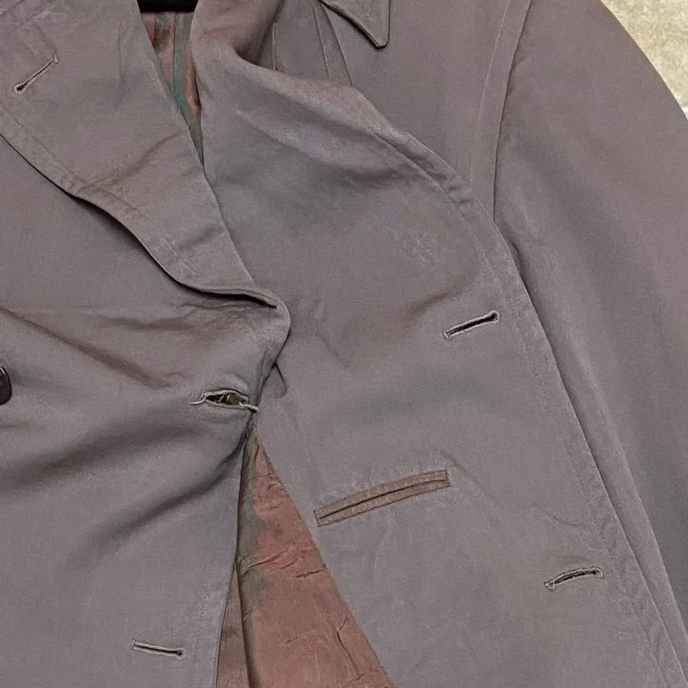 VTG,The Driway Beige Weathercoat Made In England Size Approximate M L Unisex